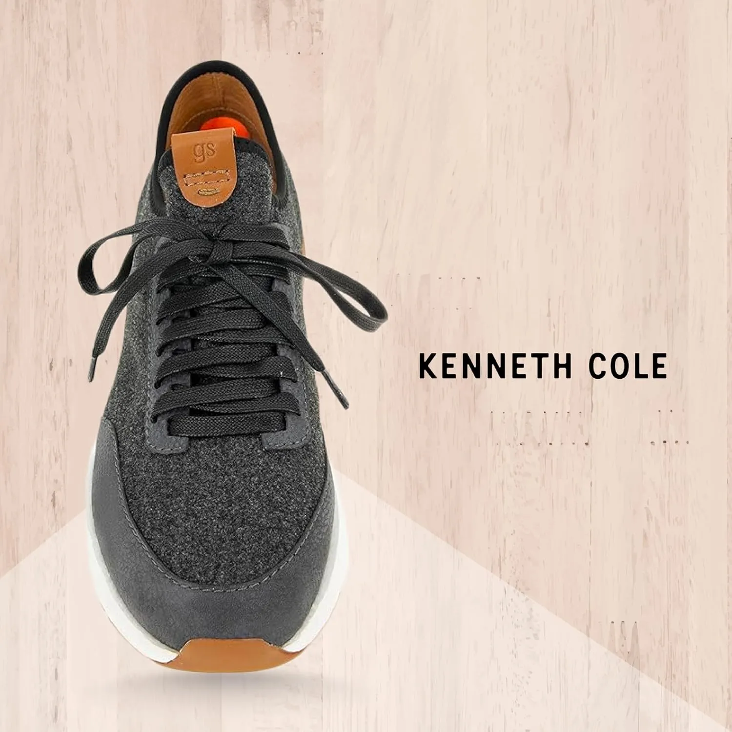Gentle Souls by Kenneth Cole Men's Laurence Jogger Sneaker Cushioned for All-Day Comfort, Built-in Arch Support