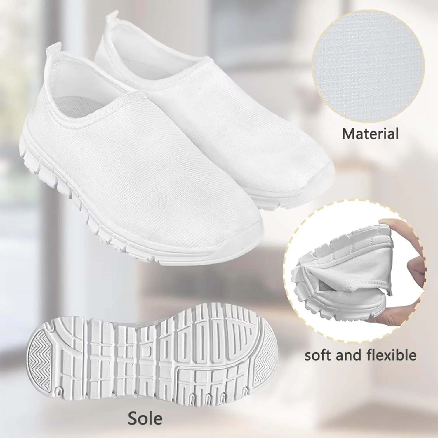 Girls Running Shoes Breathable Back to School Shoes for Outdoor Activities