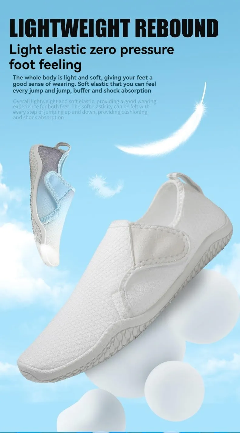 Grounded Footwear for Women Lightweight Non-Slip Athletic Barefoot Shoes Quick Dry Breathable Aqua Sock Shoe Hiking Swim Beach Surf Yoga Sport Shoes