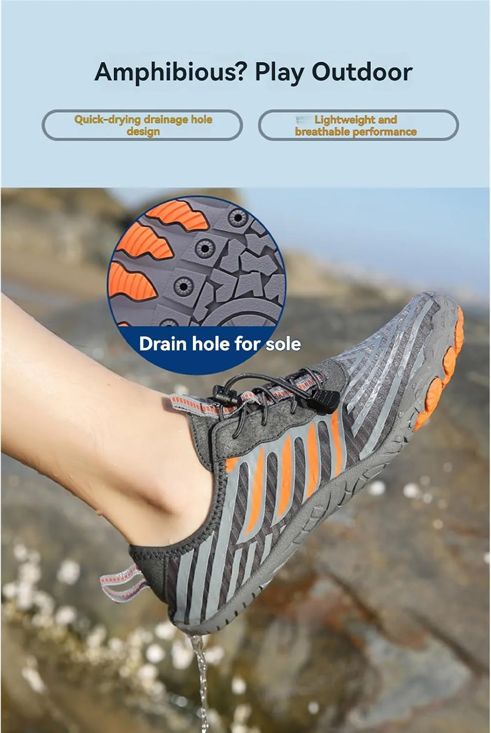 Grounded Footwear for Women with Neuropathy,Grounded Footwear for Men,Barefoot Shoes Women Wide Toe Box Healthy & Non-Slip Barefoot Shoes Unisex,2025 Outdoor Hiking Sneakers