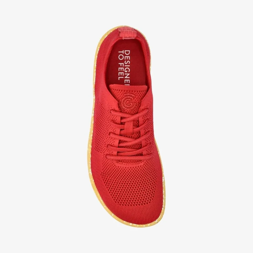 GROUNDIES Active Knit Barefoot Shoes for Women - Sports Sneakers for Women with Wide Toe Box, Microfiber Lining, and Zero Drop Non Slip Outsole