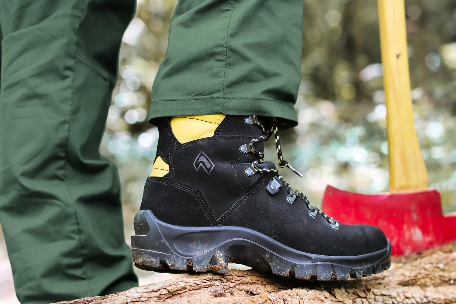 HAIX Missoula 2.1 Wildland Firefighting Boots for Men - Anti-Slip Sole, Water-Resistant, Heat Resistant Boots