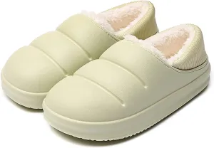HASMI Men's slippers Men's Women's Slippers EVA Winter Garden Shoes Warm Plush Slippers Indoor Outdoor Mules Platform shoes Women's slippers