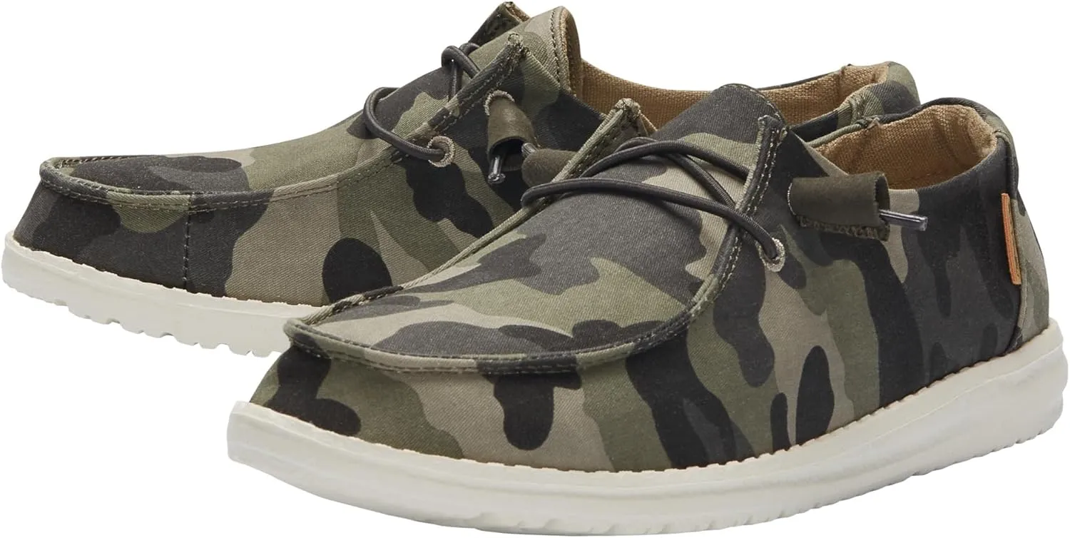 Hey Dude Wendy Basic | Women's Shoes | Women Slip-on Loafers | Comfortable & Light-Weight