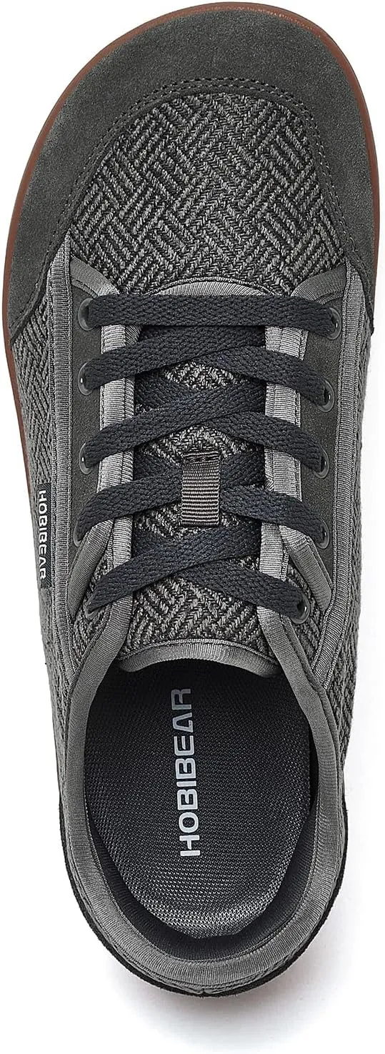 HOBIBEAR Barefoot Shoes for Women Men Zero Drop Sole Wide Toe Box Walking Sneakers