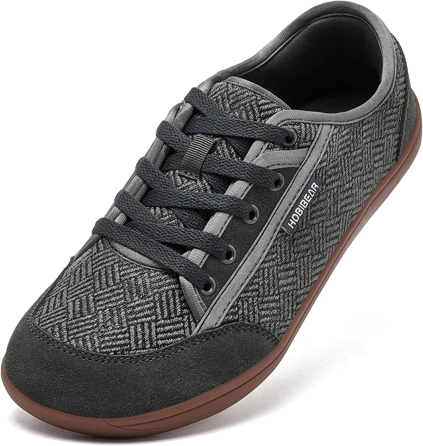 HOBIBEAR Barefoot Shoes for Women Men Zero Drop Sole Wide Toe Box Walking Sneakers