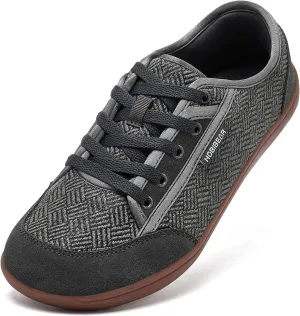 HOBIBEAR Barefoot Shoes for Women Men Zero Drop Sole Wide Toe Box Walking Sneakers