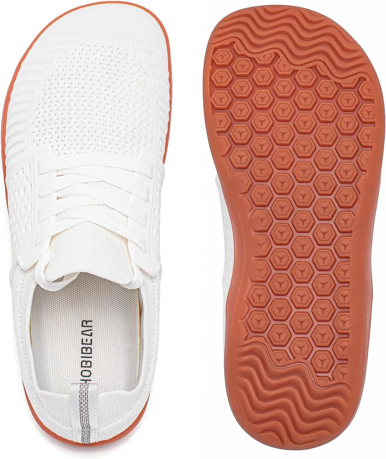 HOBIBEAR Wide Minimalist Barefoot Shoes Mens Womens Walking Sneakers Shoes | Zero Drop Sole | Optimal Relaxation
