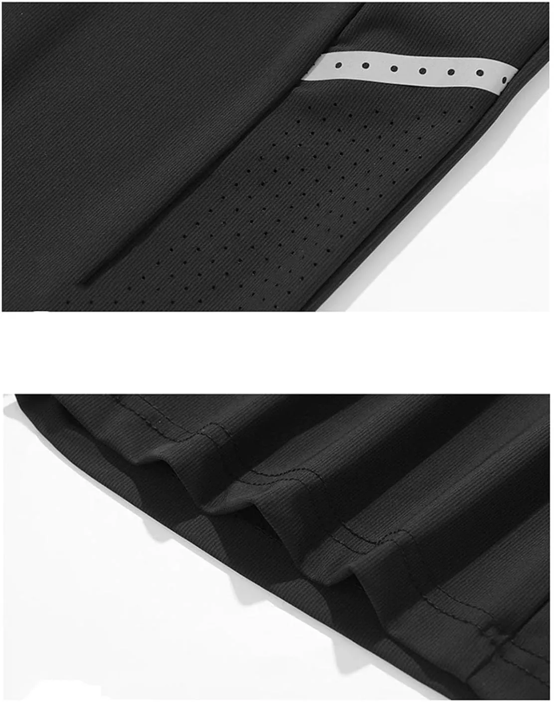 Ice Silk Shorts Men Loose Breathable Waterproof Quick-Drying Sports Running Casual Elastic Five-Point Pants
