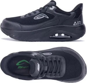 IIV Wide Toe Box Shoes for Men | Arch Support Walking Tennis Sneakers | Orthotic Shoes for Bunions, Plantar Fasciitis, Standing All Day