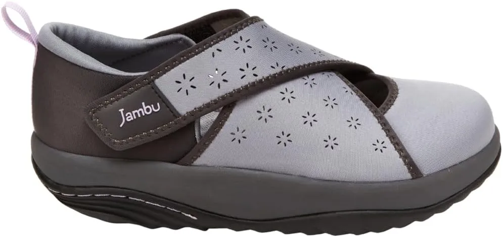 Jambu Womens Millie Vegan Slip On Sneakers Shoes Casual - Grey - Size 8 M