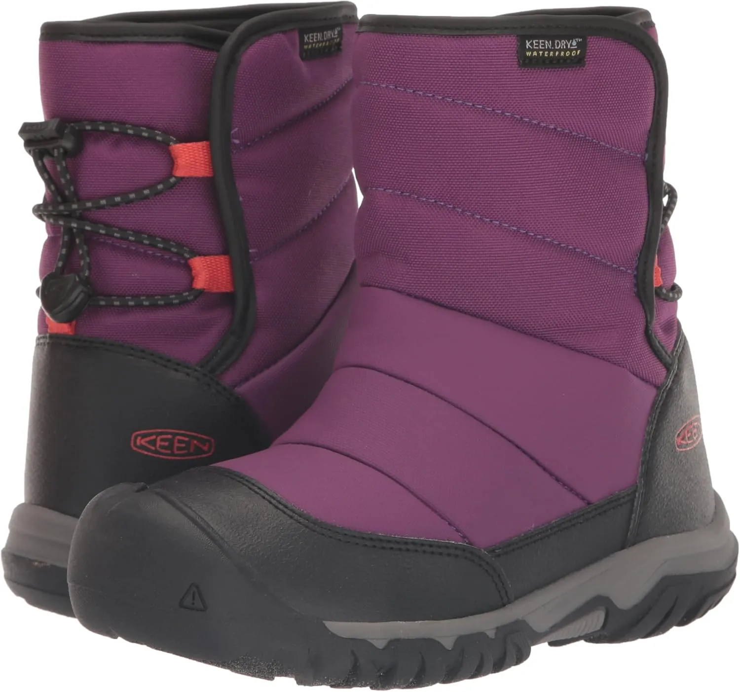 KEEN Unisex-Child Puffrider Insulated Waterproof Durable Easy on Snow Boots