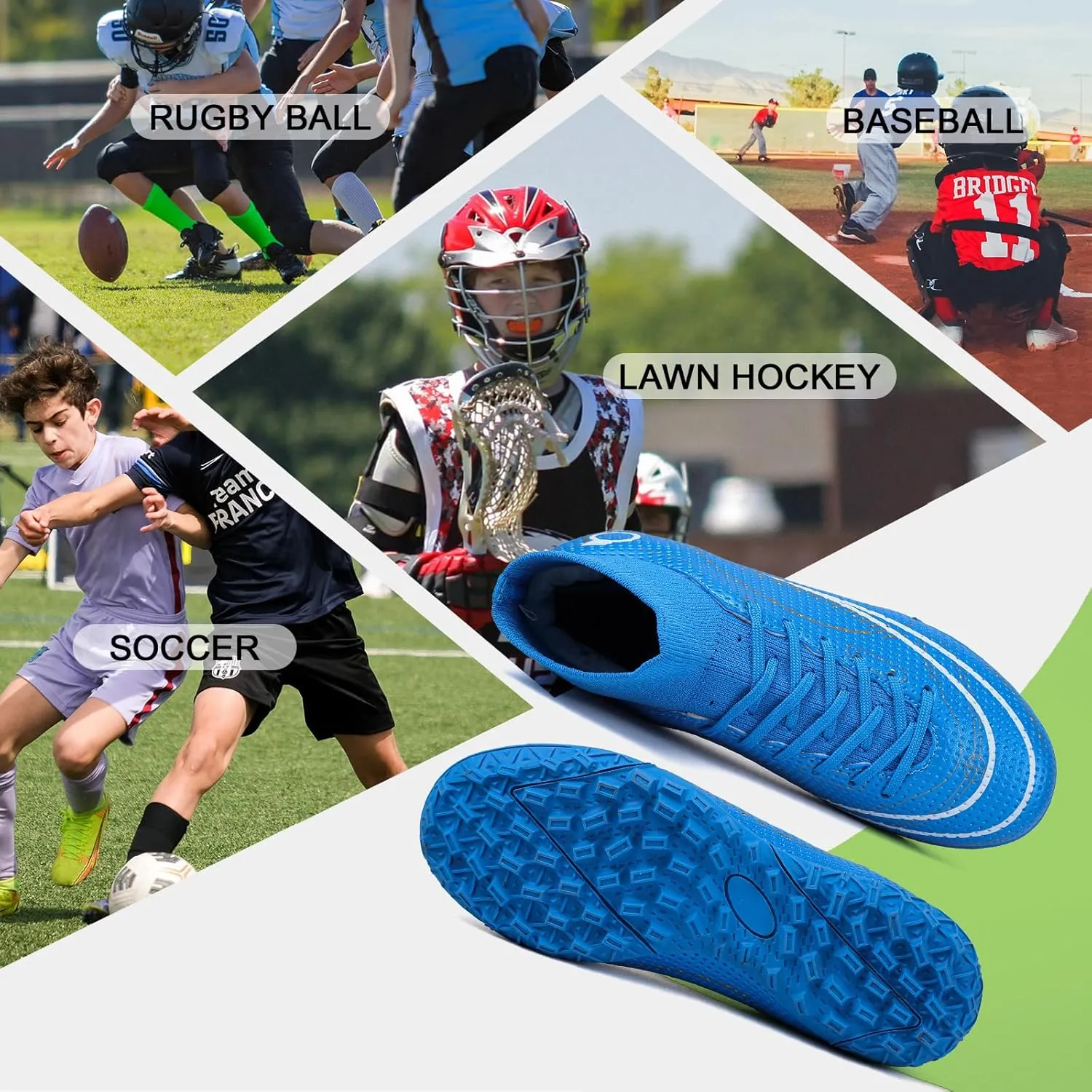 Kids Baseball Cleats Girls Softball Cleats Boys Baseball Shoes