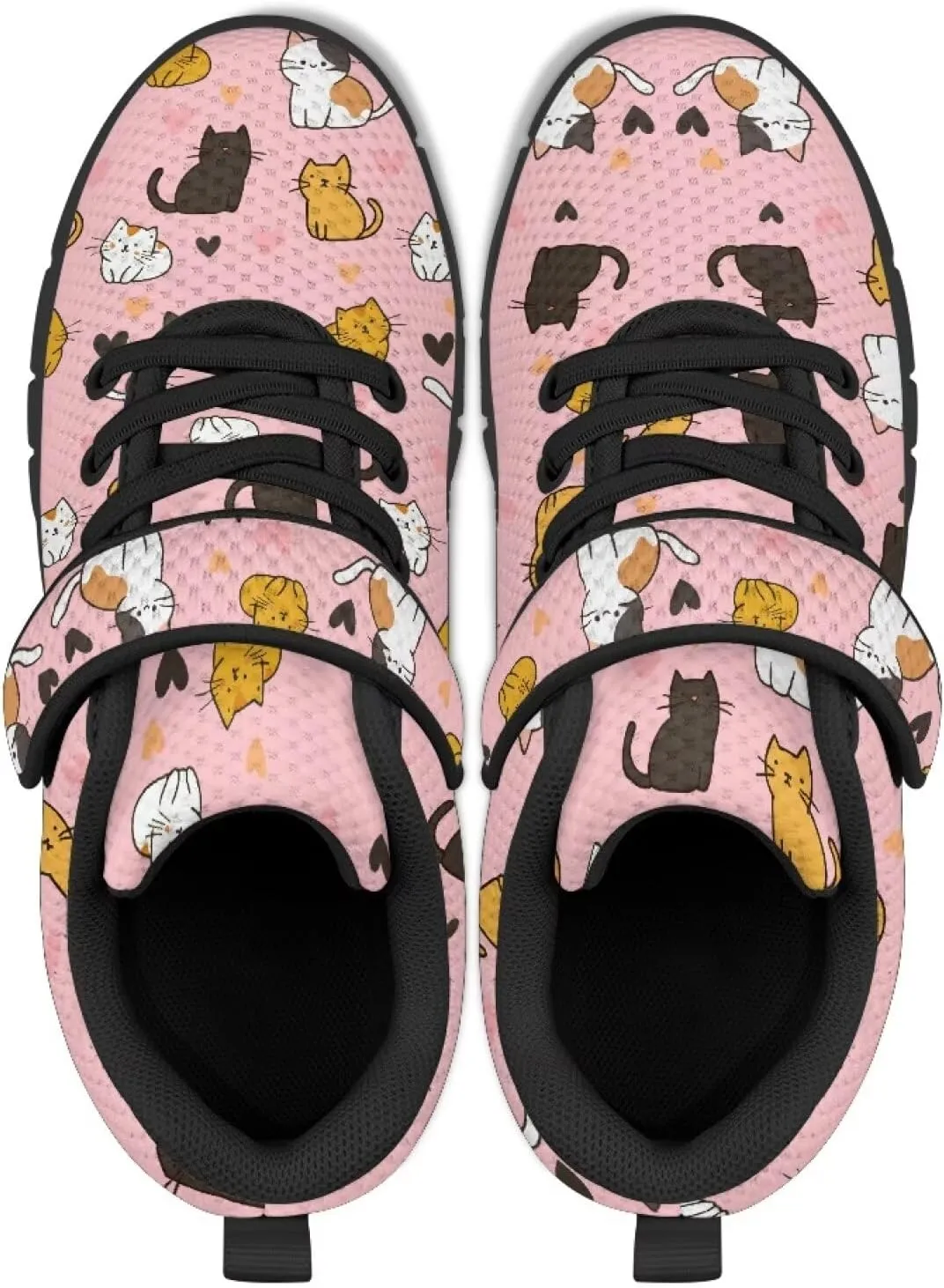 Kids Sneakers Comfy Zero-Drop Healthy Sole Sneakers Strap Athletic Walking Shoes Lightweight Minimalist Sneakers