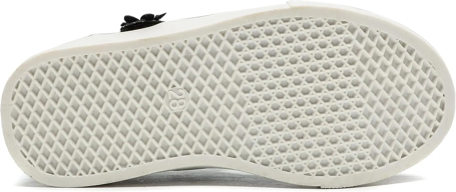 kkdom Toddler/Little Kid/Girls T-Strap Mary Jane Sneaker