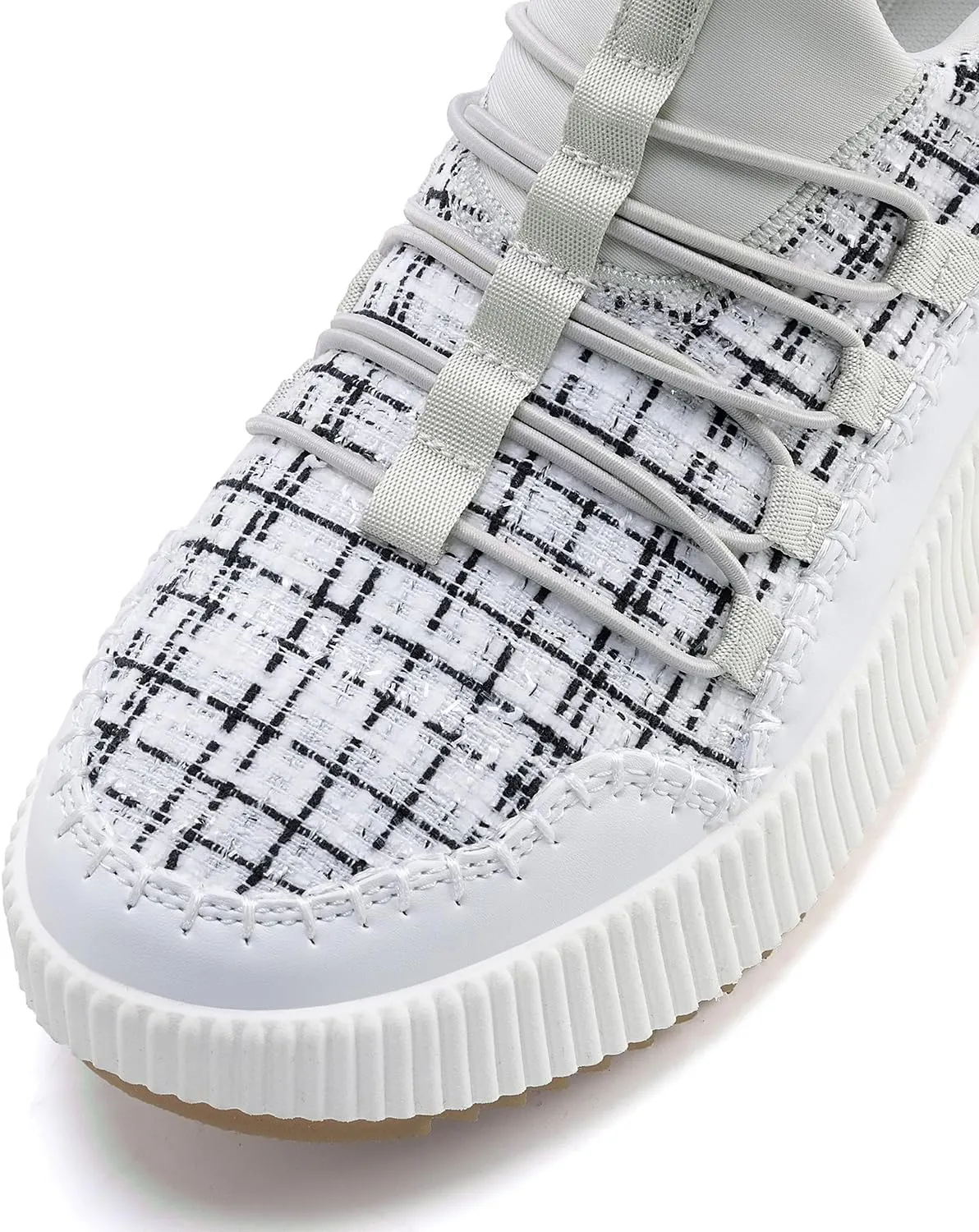 Kyedoo Women's Platform Chunky Sneakers Comfortable Casual Fashion Lace-up City Travel Walking Shoes