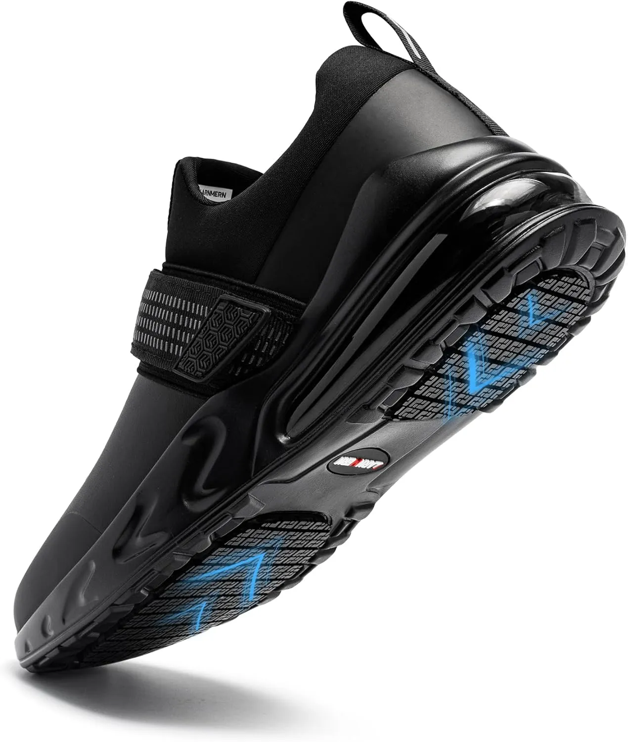 LARNMERN Women Work Non Slip Shoes Waterproof Slip on Food Service Chef Shoe Restaurant Kitchen Working Footwear Air Cushion Walking Sneakers Lightweight
