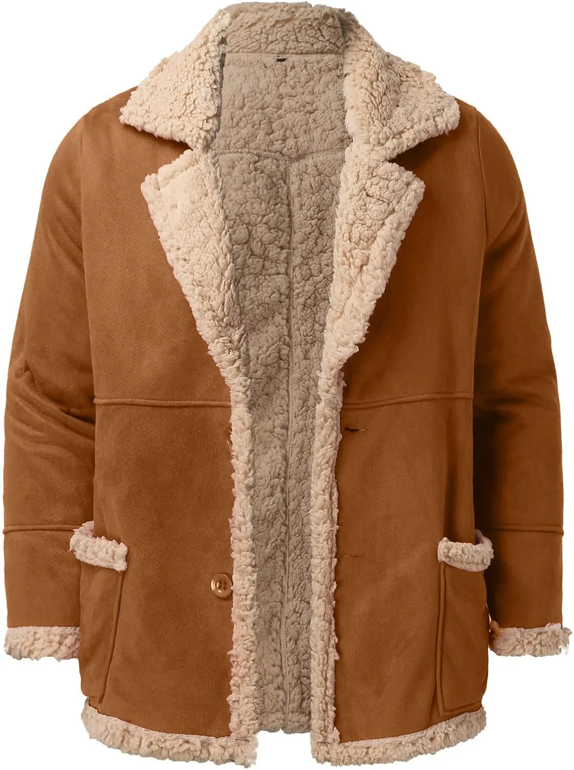 LCMTWX Mens Jackets Cottonpadded Jacket Stand Collar Knitted Splice Sweater Coat Casual Cardigan Stylish Outwear Men's