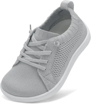 LeIsfIt Toddler Shoes Girls Boys Wide Shoes Kids Zero Drop Minimalist Sneakers Barefoot Slip on Tennis Sneakers
