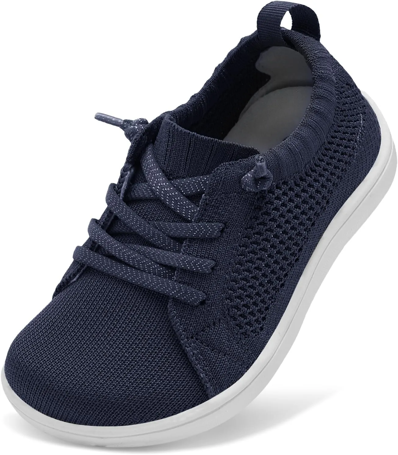 LeIsfIt Toddler Shoes Girls Boys Wide Shoes Kids Zero Drop Minimalist Sneakers Barefoot Slip on Tennis Sneakers