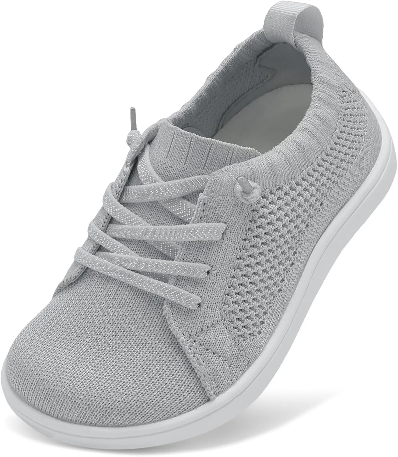 LeIsfIt Toddler Shoes Girls Boys Wide Shoes Kids Zero Drop Minimalist Sneakers Barefoot Slip on Tennis Sneakers