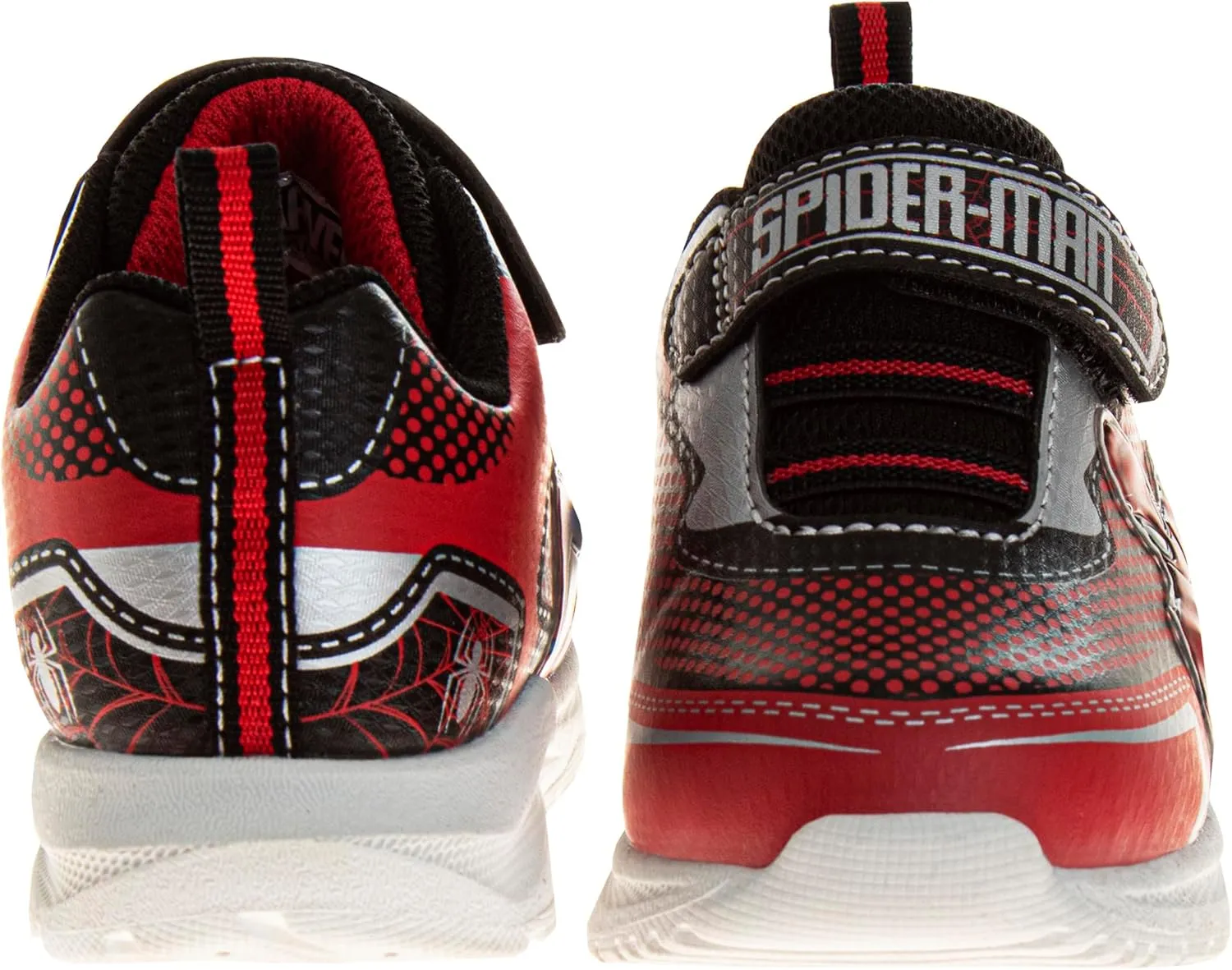Marvel Comics Character Sneakers Slipon Laceless - The Avengers Spiderman Captain America Hulk Thor Ironman Athletic Shoes (Sizes: 6-10 Toddler / 11-12 Little Kid)