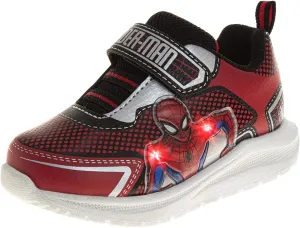 Marvel Comics Character Sneakers Slipon Laceless - The Avengers Spiderman Captain America Hulk Thor Ironman Athletic Shoes (Sizes: 6-10 Toddler / 11-12 Little Kid)