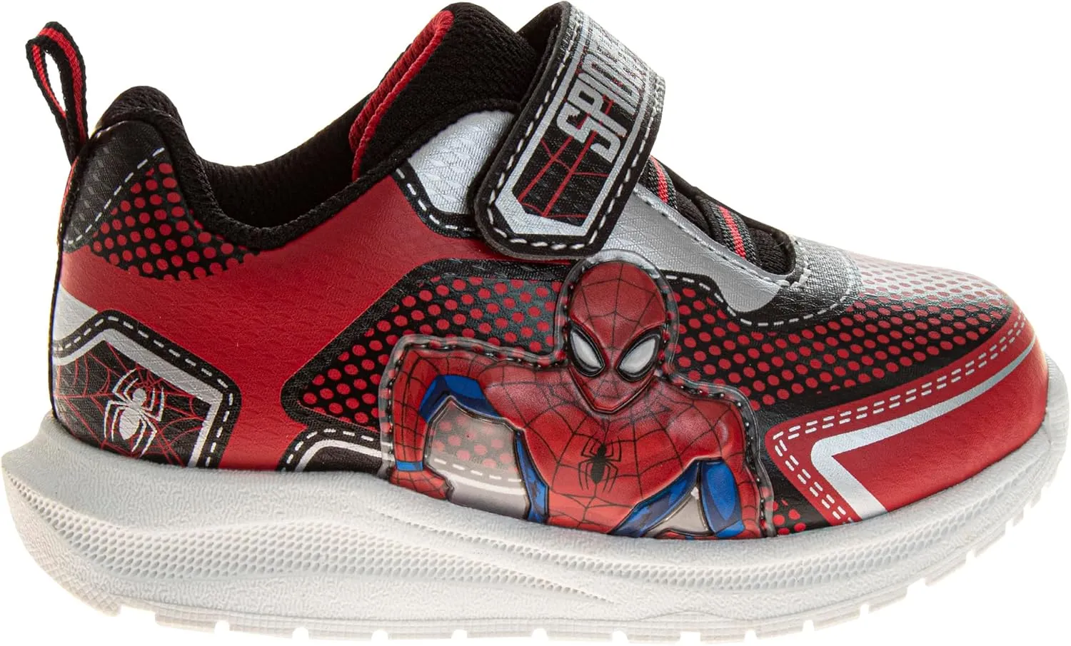 Marvel Comics Character Sneakers Slipon Laceless - The Avengers Spiderman Captain America Hulk Thor Ironman Athletic Shoes (Sizes: 6-10 Toddler / 11-12 Little Kid)