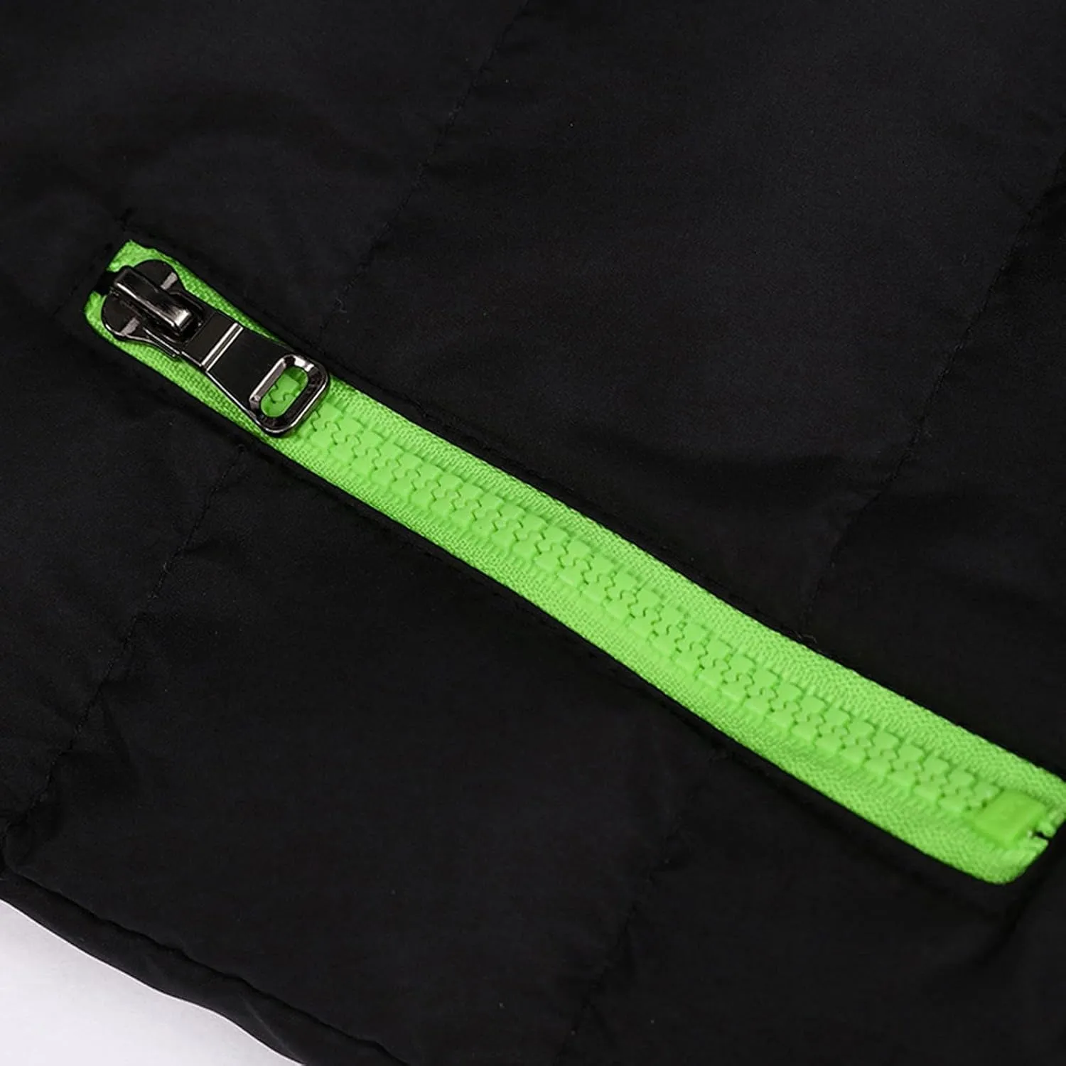 Men Winter Jackets Warm Down Jacket Full Zip Puffer Jacket Quilted Insulated Jacket Warm Puffy Jackets
