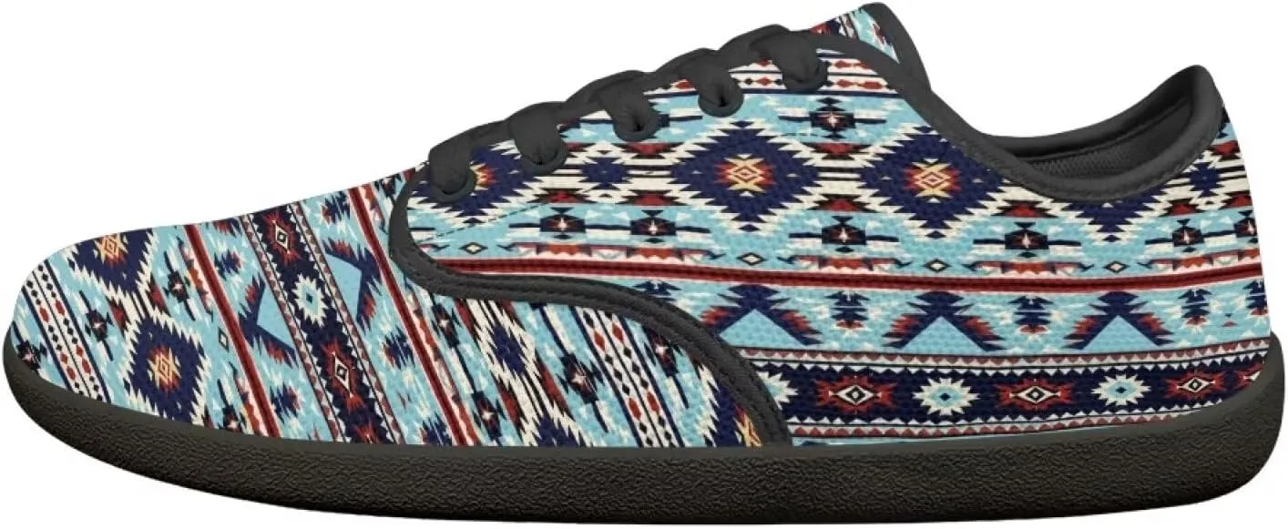 Mens Barefoot Skate Shoes Ethnic Style Women Wide Toe Box Sneakers