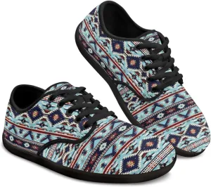 Mens Barefoot Skate Shoes Ethnic Style Women Wide Toe Box Sneakers