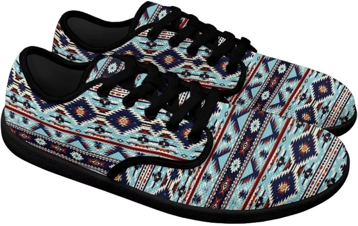 Mens Barefoot Skate Shoes Ethnic Style Women Wide Toe Box Sneakers
