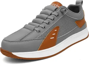 Men's Casual Dress Sneakers Business Shoes Laceless Fashion Sneakers