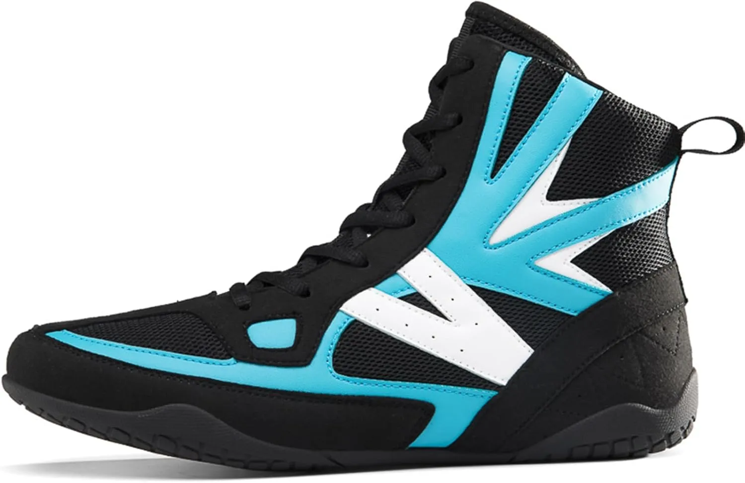 Mens' Lightweight Wrestling Shoes Breathable Fitness Shoes Kickboxing Boxing Boots Non Slip Rubber Sole for Weightlifting