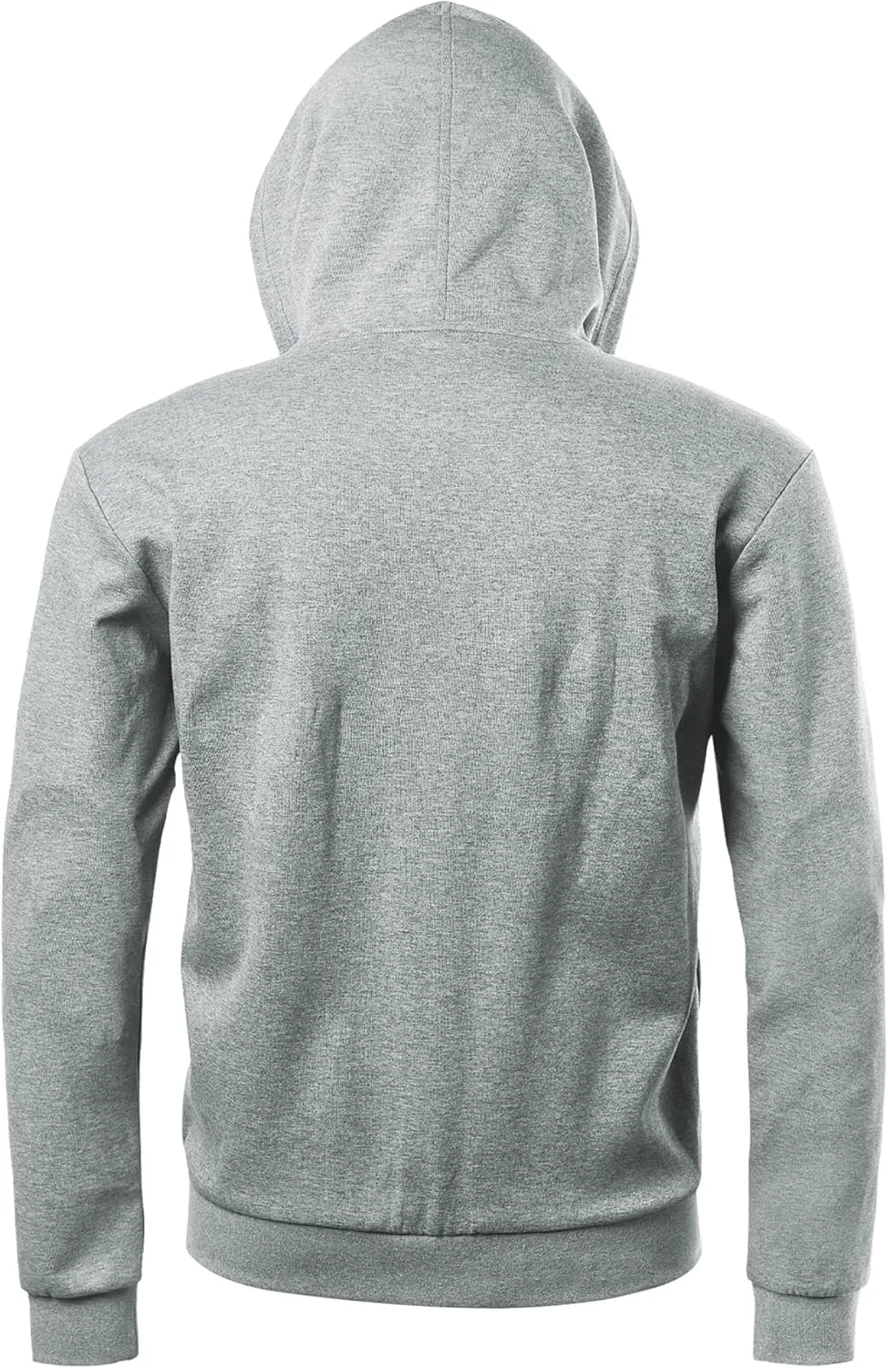 Men's Lightweight Zip Up Hoodie Long Sleeve Sweatshirt Athletic Slim Fit Basic Jacket with Pockets(Regular & Tall)