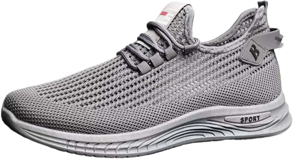 Mens Oxfords Lace-Up Lightweight Casual Walking Shoes Womens Running Shoes Comfort Casual Black Shoes Slip On Sneakers Steel Toe Tennis Shoe Loafers Casual Slip On
