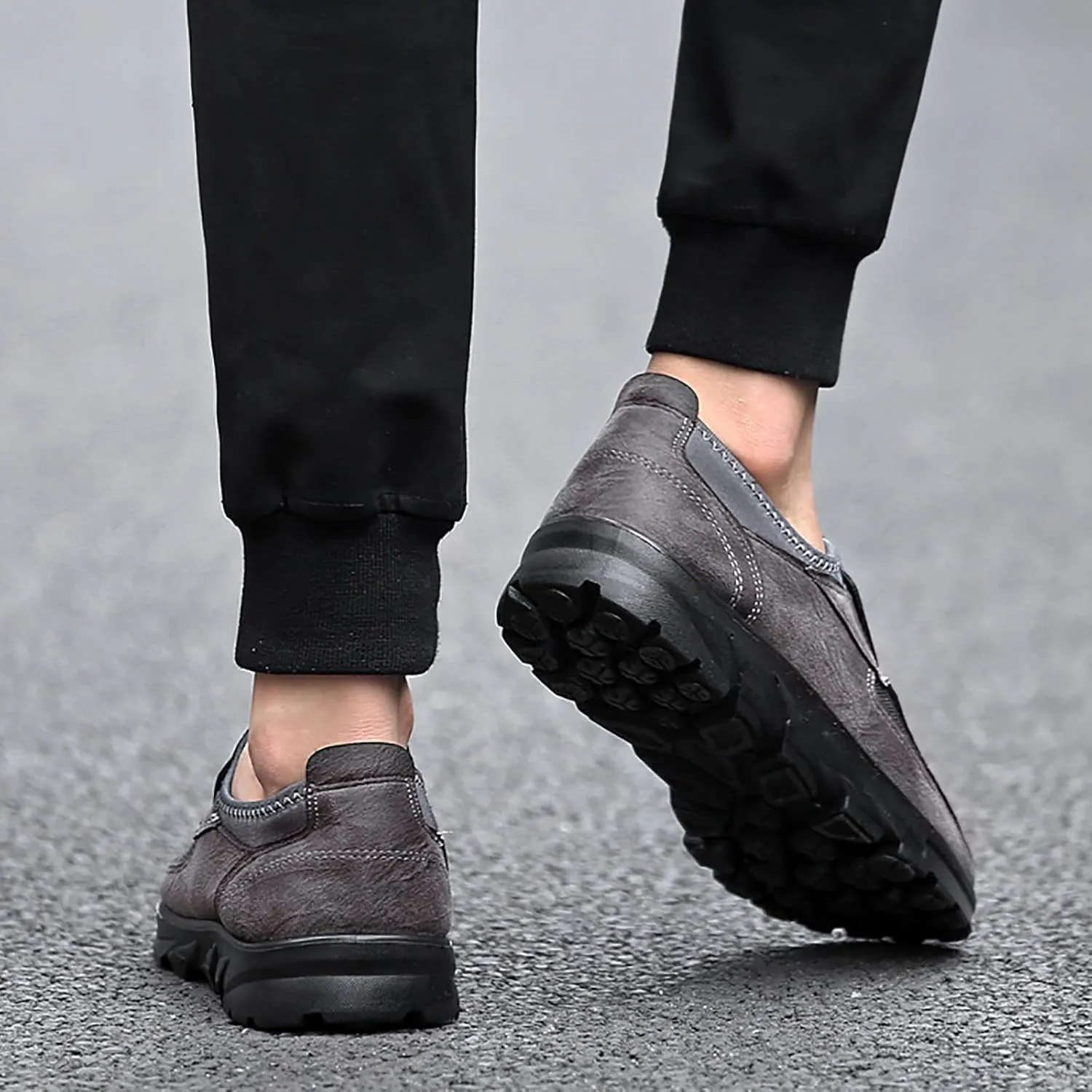 Men's Slip Shoes Casual Shoes for Men Leather Sports Trendy Design for Active Lifestyles Sneakers
