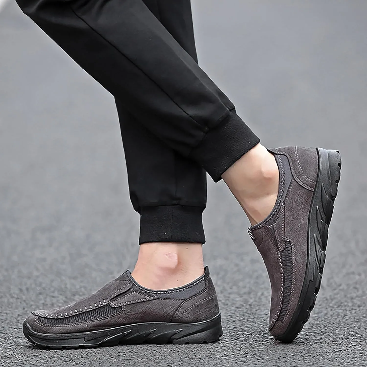 Men's Slip Shoes Casual Shoes for Men Leather Sports Trendy Design for Active Lifestyles Sneakers