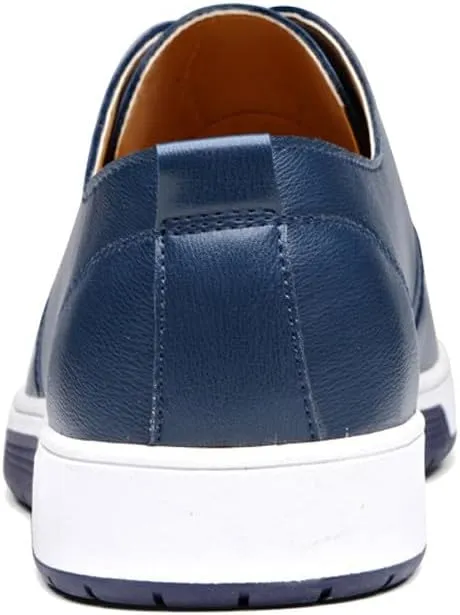 Men's Stylish Lace Up Oxford Sneakers Comfortable Casual Walking Business Driving Dress Shoes