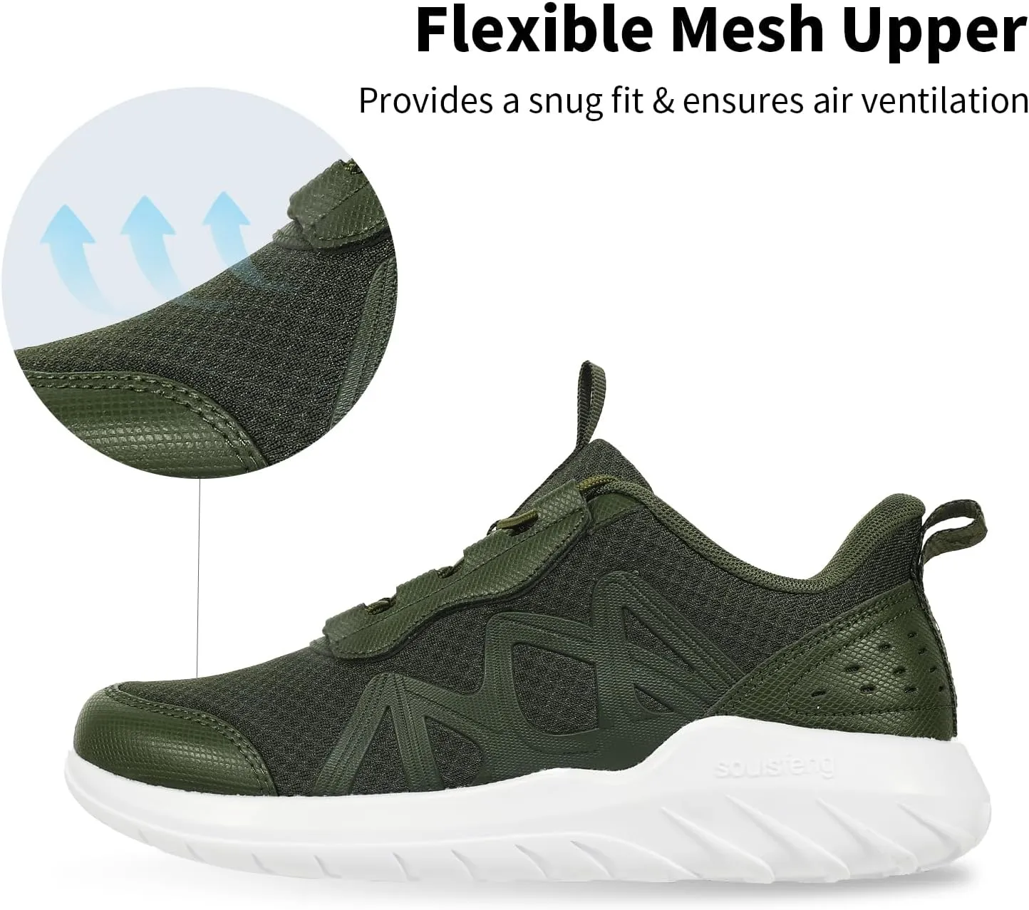 Mens Tennis Shoes Lightweight Breathable Gym Workout Running Walking Sneakers