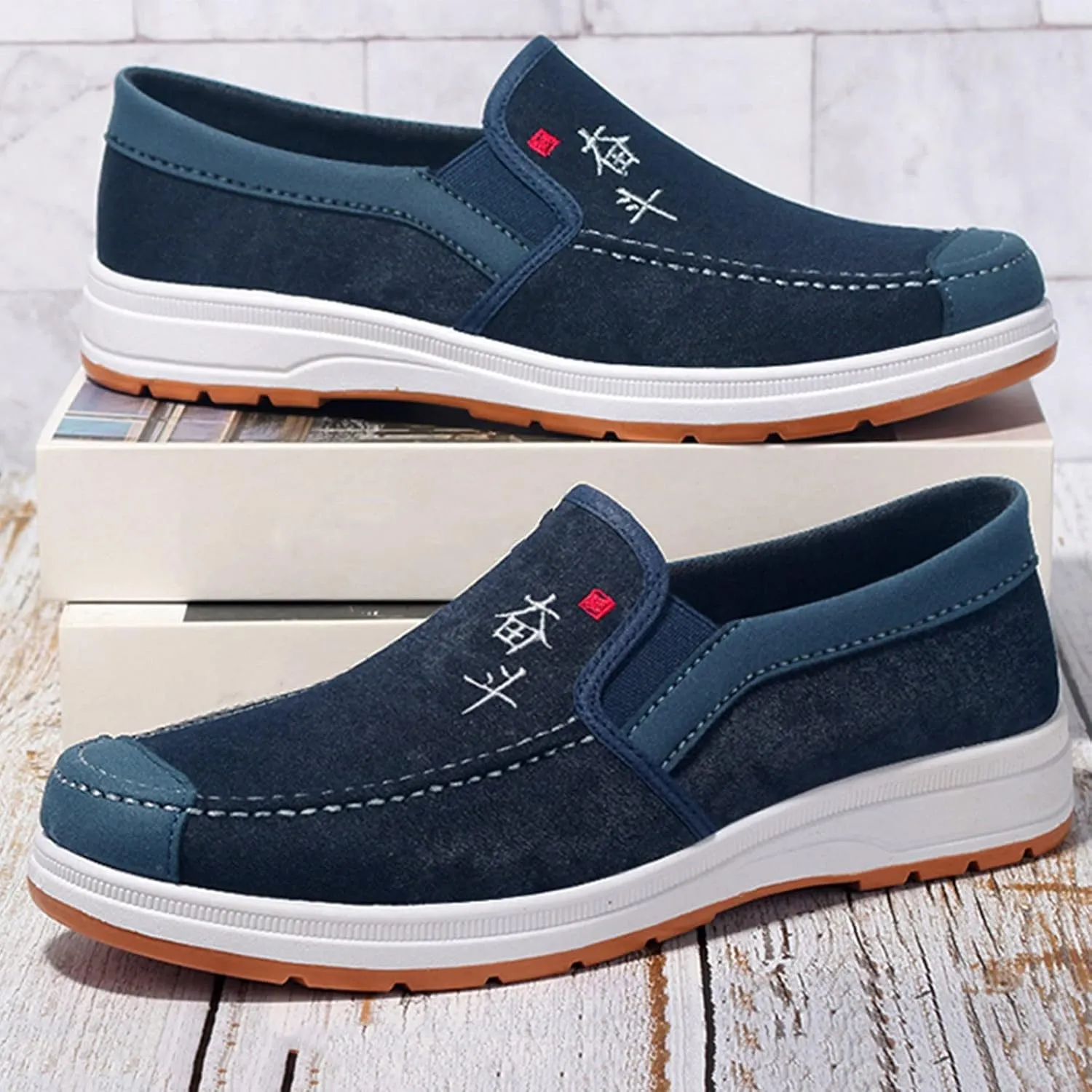Men's Walking Shoes Casual Hiking Mountaineering Classic Driving Men's Sneaker