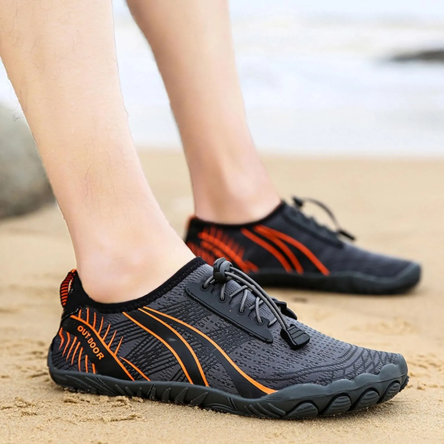 Mens Water Shoes Size 11 Wide Width Quick Drying Slip On Water Shoes Barefoot Cute Water Shoes for Women Summer Quick Dry Sandals Slippers for Pool Beach Surf Walk Water Yoga