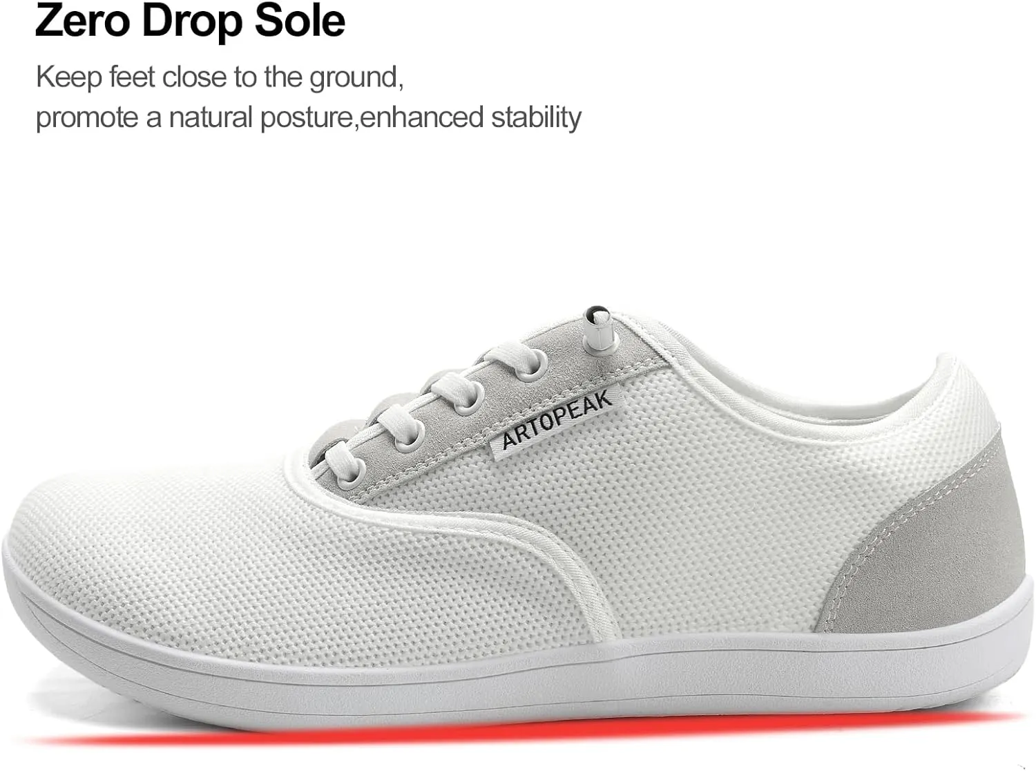 Men's Wide Barefoot Shoes | Zero Drop Sole | Wide Width Minimalist Sneakers