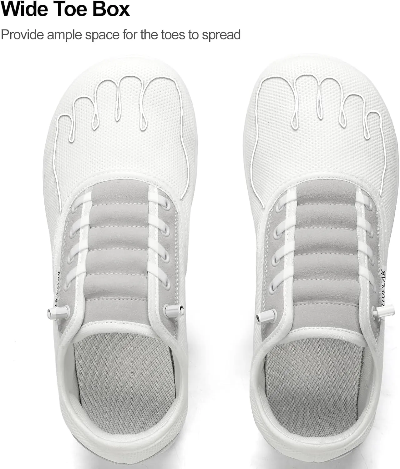 Men's Wide Barefoot Shoes | Zero Drop Sole | Wide Width Minimalist Sneakers