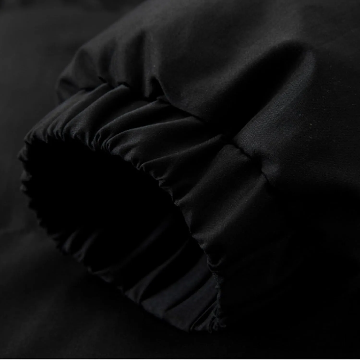 Mens Winter Jacket Thicken Down Jacket Full Zip Puffer Jacket Quilted Insulated Jacket with Hood for Travel