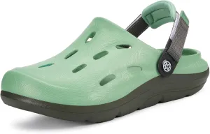 Mens Womens Orthotic Clogs Garden Shoes Arch Support Slip-on Mules Outdoor Beach Slippers Plantar Fasciitis with Adjustable Back Strap