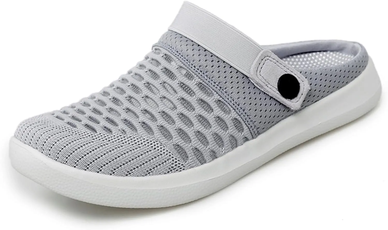 Mmoneyake Mules Clogs for Women Unisex Garden Clogs Shoes Breathable Summer Orthotic Walking Slippers Mesh Slippers Non-Slip Outdoor Beach Sandals Quick Drying Sandals Open Back Slip On Shoes
