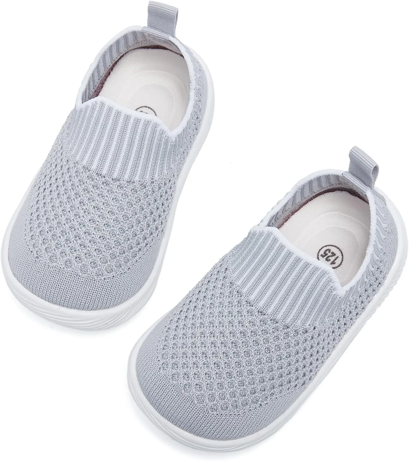 MORENDL Baby Shoes Toddler Walking Sock Shoes Non-Slip Breathable Boys & Girls Sneakers Infant Tennis Shoes