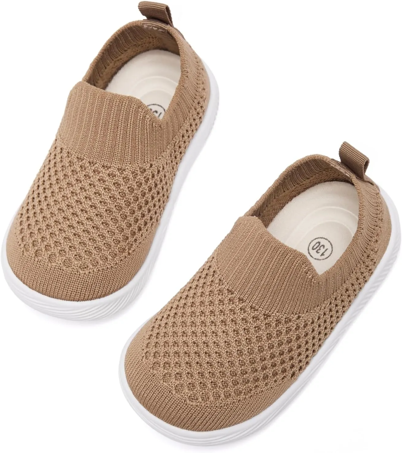 MORENDL Baby Shoes Toddler Walking Sock Shoes Non-Slip Breathable Boys & Girls Sneakers Infant Tennis Shoes