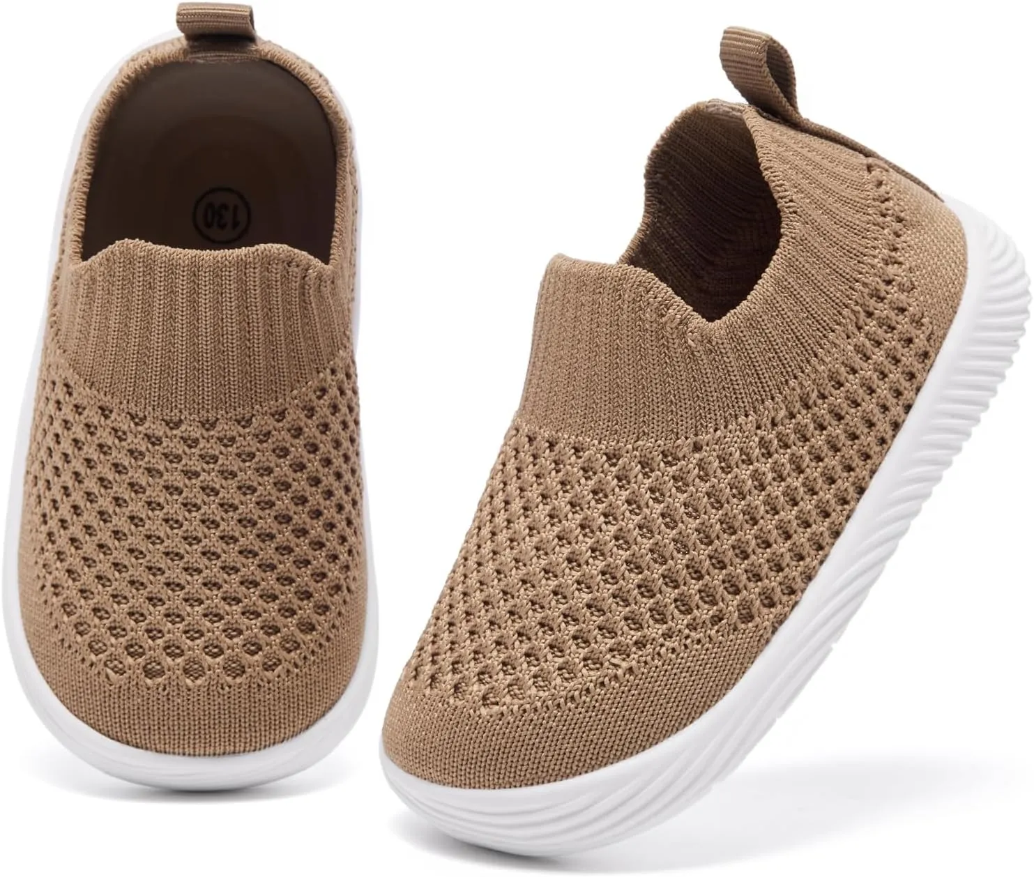 MORENDL Baby Shoes Toddler Walking Sock Shoes Non-Slip Breathable Boys & Girls Sneakers Infant Tennis Shoes
